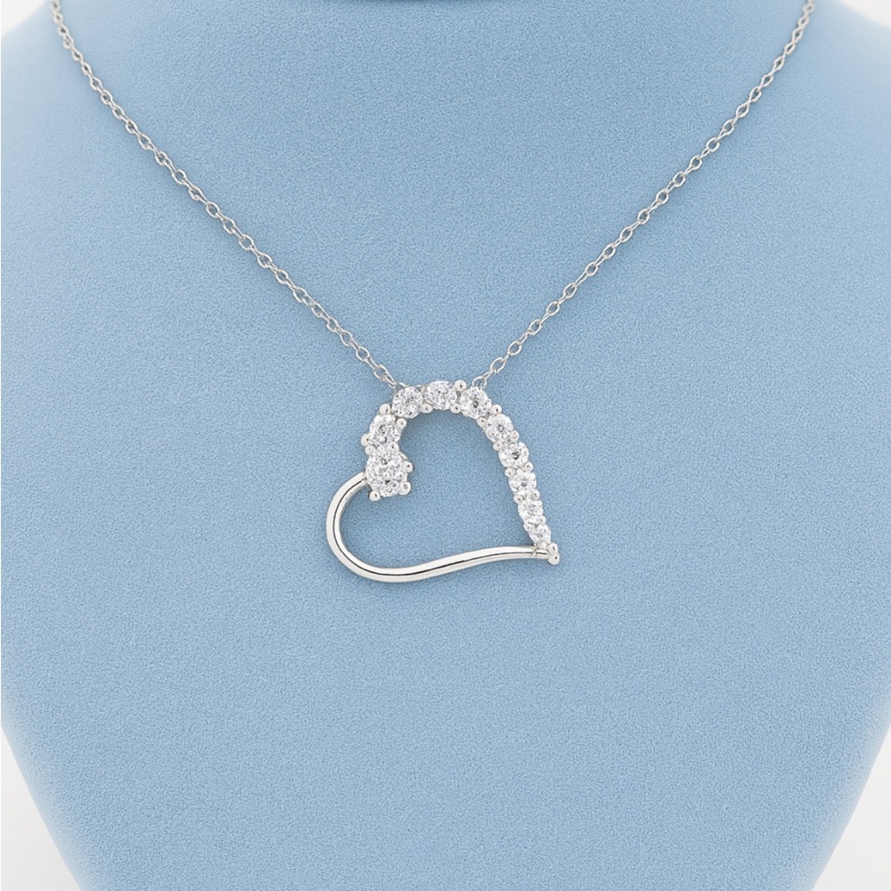 Stamped 925 Sterling Silver Women
Chain Pendant Necklace